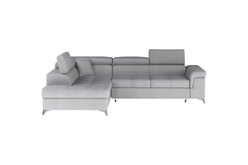 Seksjon Eltap Eridano 275x202x88 cm - Monolith 84, Lys Grå, Venstre - Møbler - Sofaer - Sovesofaer