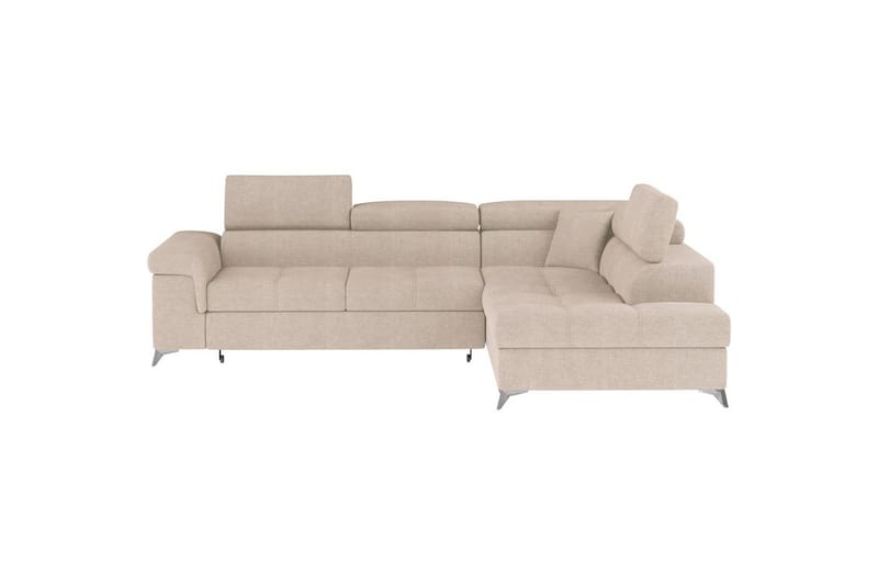 Seksjon Eltap Eridano 275x202x88 cm - Raquel 18, Beige, Høyre - Møbler - Sofaer - Sovesofaer