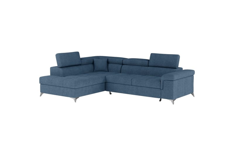 Seksjon Eltap Eridano 275x202x88 cm - Raquel 40, Blå, Venstre - Møbler - Sofaer - Sovesofaer
