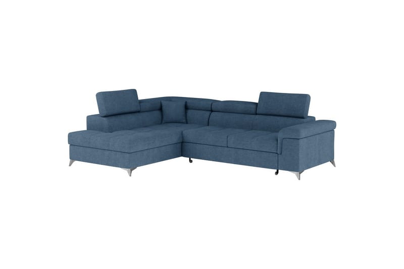 Seksjon Eltap Eridano 275x202x88 cm - Raquel 40, Blå, Venstre - Møbler - Sofaer - Sovesofaer