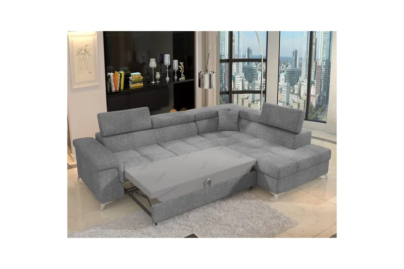 Seksjon Eltap Eridano 275x202x88 cm - Touch 03, Høyre - Møbler - Sofaer - Sovesofaer