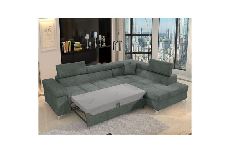 Seksjon Eltap Eridano 275x202x88 cm - Touch 100, Høyre - Møbler - Sofaer - Sovesofaer