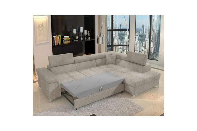 Seksjon Eltap Eridano 275x202x88 cm - Touch 18, Høyre - Møbler - Sofaer - Sovesofaer