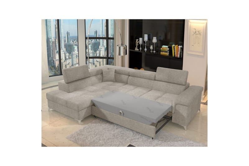 Seksjon Eltap Eridano 275x202x88 cm - Touch 18, Venstre - Møbler - Sofaer - Sovesofaer