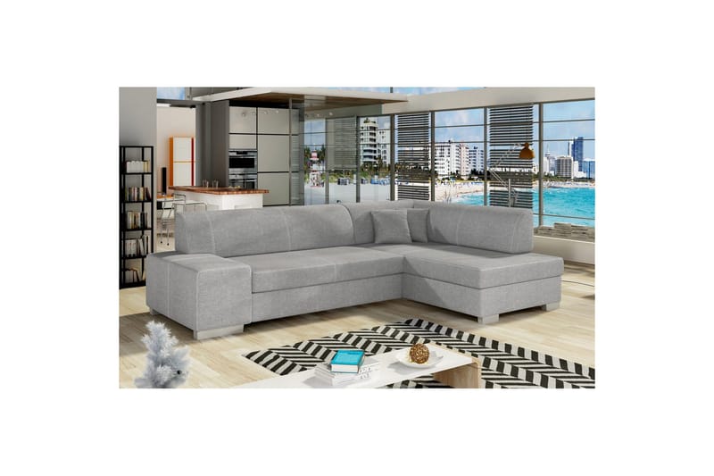 Seksjon Eltap Fabio 268x167x73 cm - Sawana 21, Høyre - Møbler - Sofaer - Sovesofaer