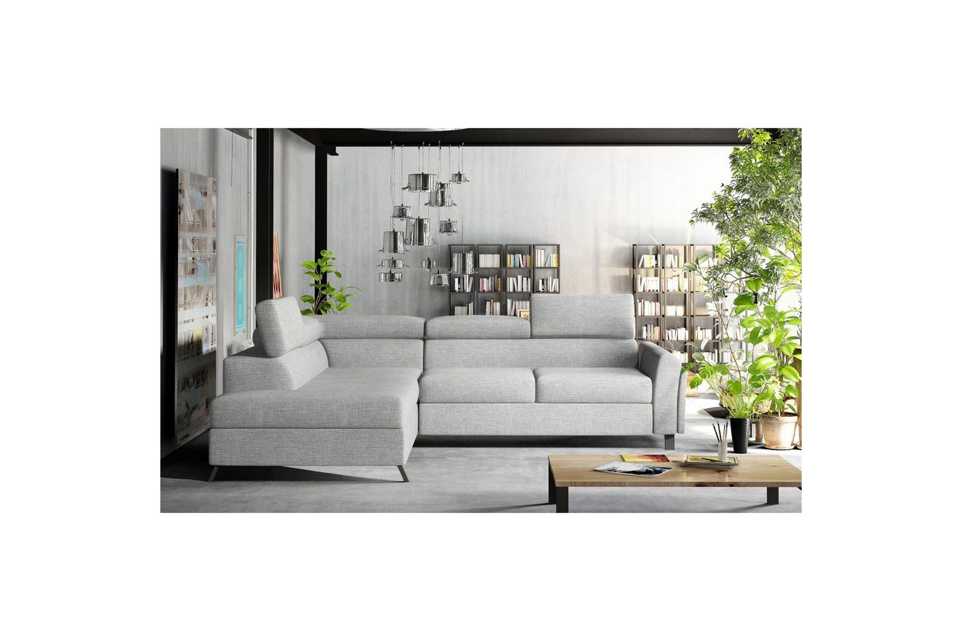 Seksjon Eltap Kairos 265x200x92 cm - Sawana 21, Venstre