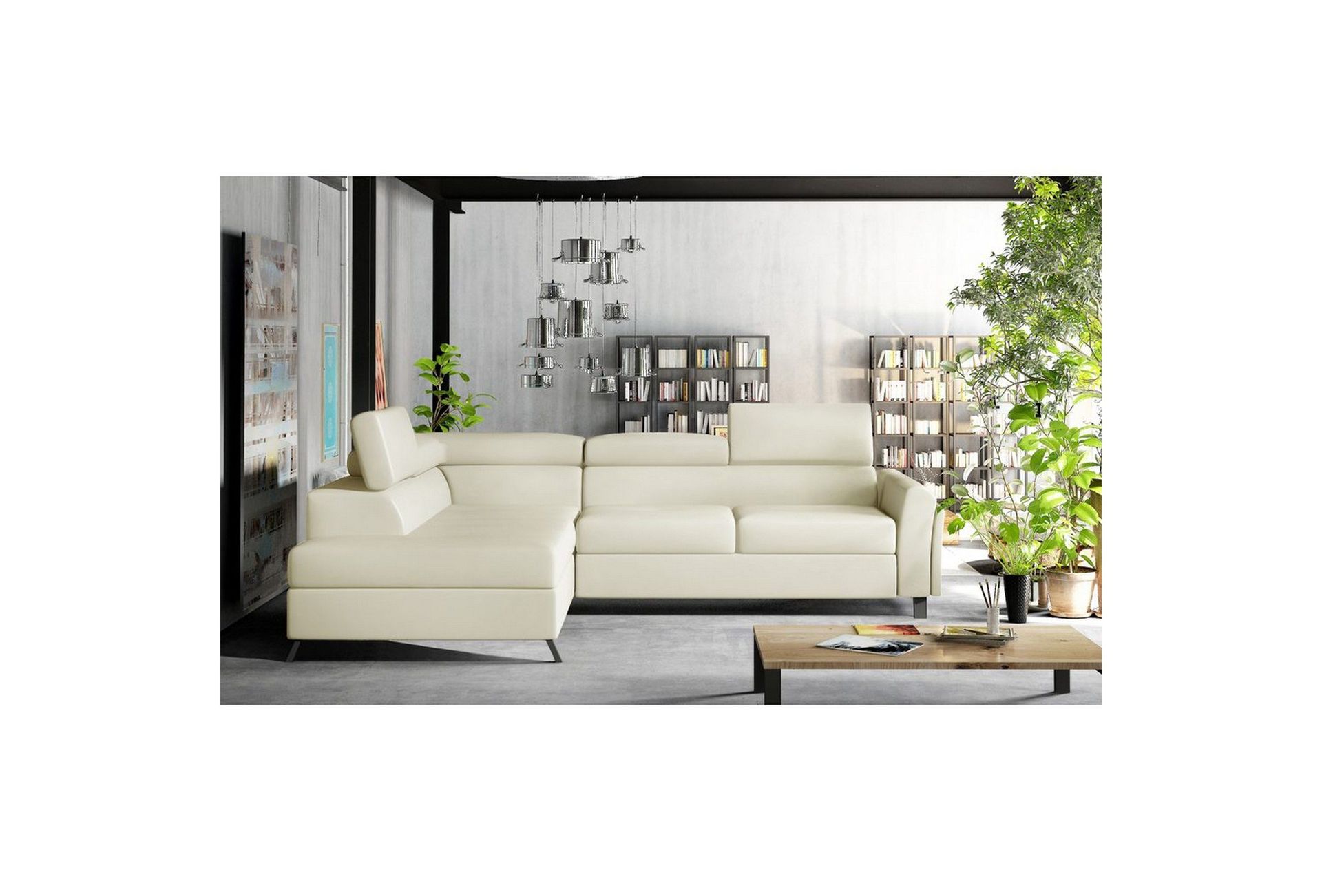 Seksjon Eltap Kairos 265x200x92 cm - Soft 33, Venstre