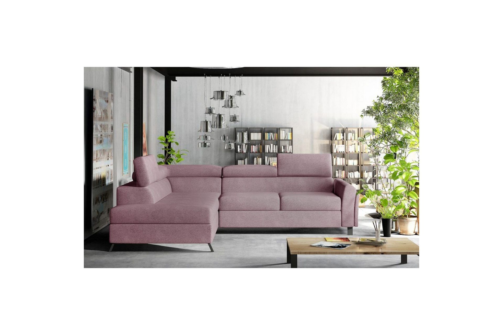 Seksjon Eltap Kairos 265x200x92 cm - Soro 61, Venstre