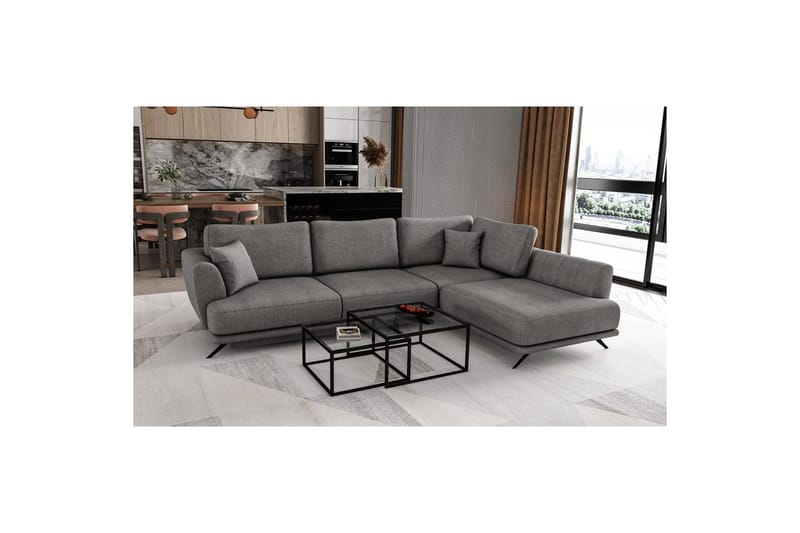 Seksjon Eltap Larde 286x191x90 cm - Gojo 5, Høyre - Møbler - Sofaer - Sovesofaer