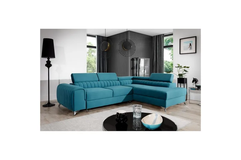 Seksjon Eltap Laurence 278x205x92 cm, Solar 77, Høyre