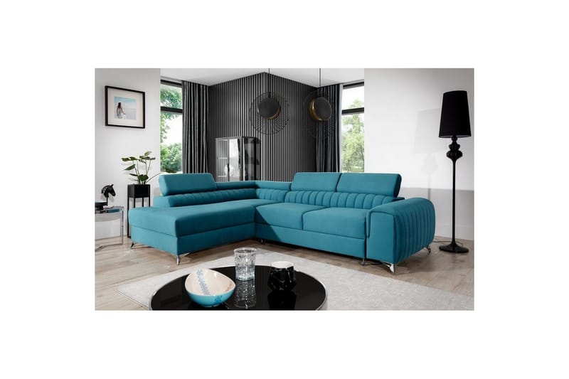 Seksjon Eltap Laurence 278x205x92 cm - Solar 77, Venstre - Møbler - Sofaer - Sovesofaer