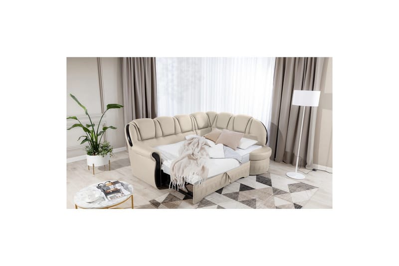 Seksjon Eltap Lord 243x180x112 cm - Soft 33, Høyre - Møbler - Sofaer - Sovesofaer