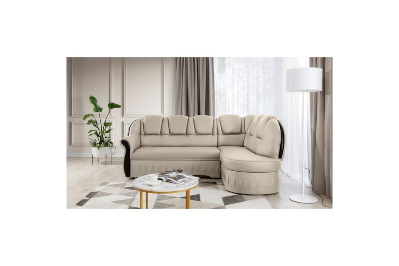 Seksjon Eltap Lord 243x180x112 cm - Soft 33, Høyre - Møbler - Sofaer - Sovesofaer