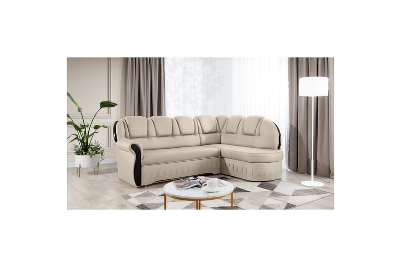Seksjon Eltap Lord 243x180x112 cm - Soft 33, Høyre - Møbler - Sofaer - Sovesofaer