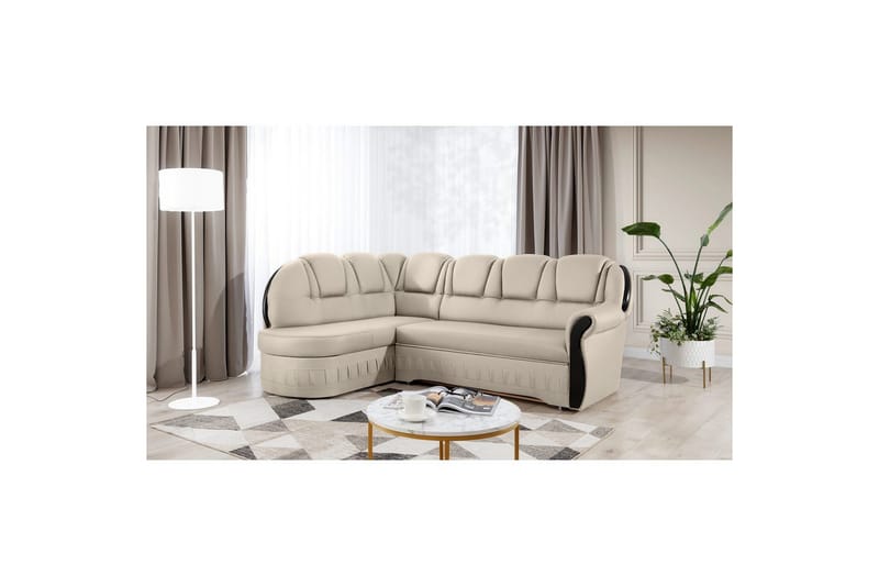 Seksjon Eltap Lord 243x180x112 cm - Soft 33, Venstre - Møbler - Sofaer - Sovesofaer