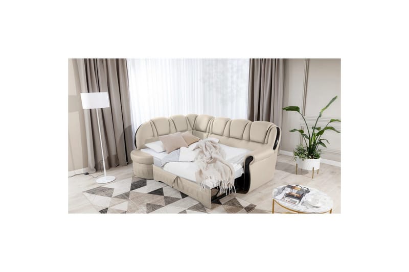 Seksjon Eltap Lord 243x180x112 cm - Soft 33, Venstre - Møbler - Sofaer - Sovesofaer