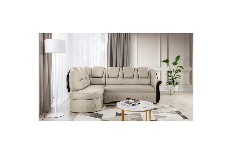 Seksjon Eltap Lord 243x180x112 cm - Soft 33, Venstre - Møbler - Sofaer - Sovesofaer