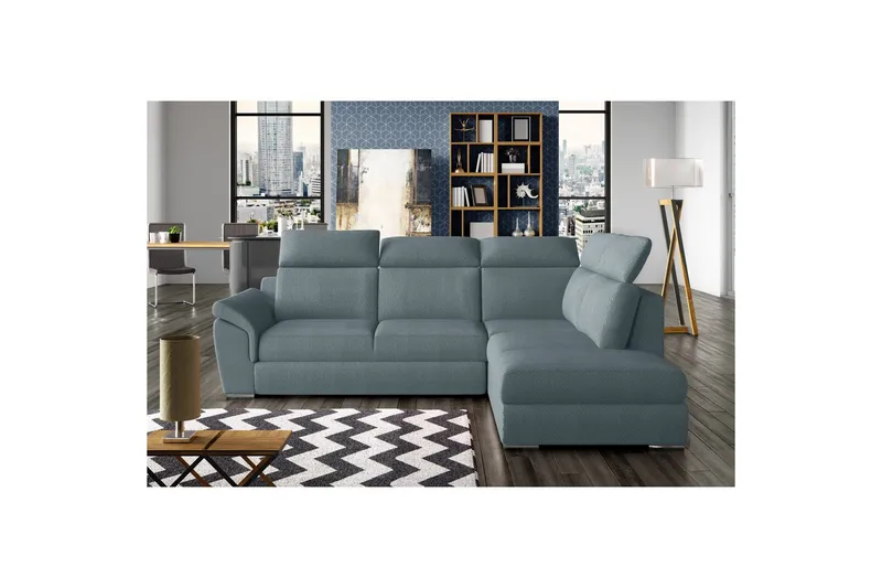 Seksjon Eltap Loreto 260x210x102 cm - Solar 70, Høyre - Møbler - Sofaer - Sovesofaer