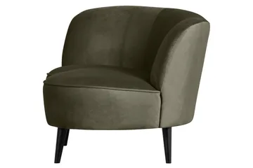 Serra Loungestol - Grön - Møbler - Sofaer - Fløyel sofaer