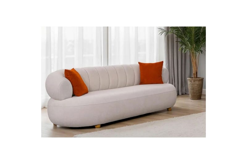 Seylor Sofa 3-seter - Hvit - Møbler - Sofaer - Sofa 3 seter