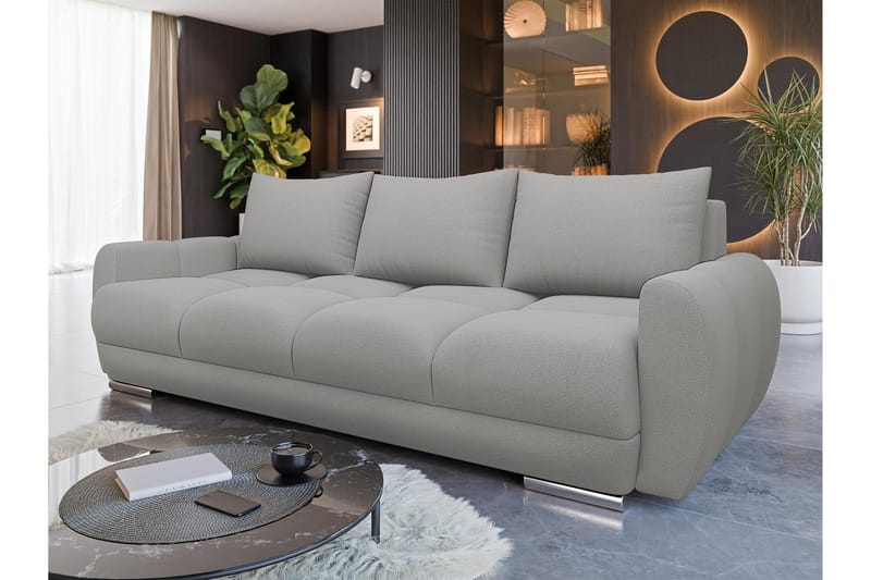 Simerly Sofa 3-seter - Grå - Møbler - Sofaer - Sofa 3 seter