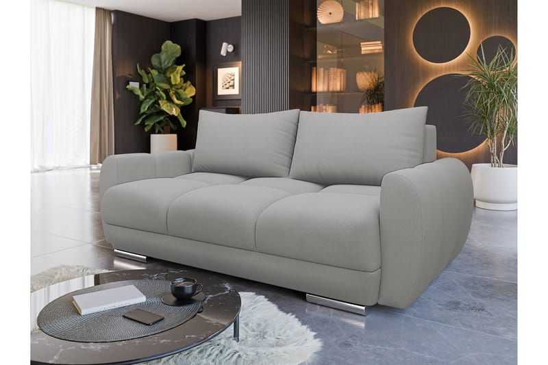 Simerly Sofa 3-seter - Grå - Møbler - Sofaer - Sofa 3 seter