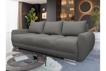 Simerly Sofa 3-seter - Mørkegrå - Møbler - Sofaer - Sofa 3 seter