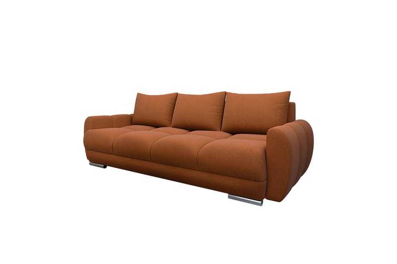 Simerly Sofa 3-seter - Oransje - Møbler - Sofaer - Sofa 3 seter