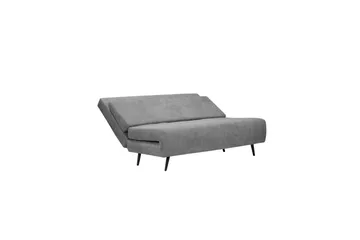 Sjeselong Mallory Antrasitt, Lin stoff/metall/tre - Antrasitt, Lin stoff/metall/tre - Møbler - Sofaer - Sovesofaer