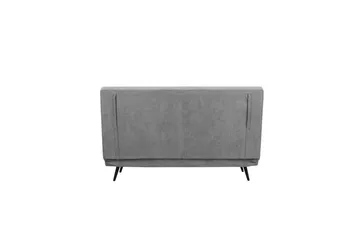 Sjeselong Mallory Antrasitt, Lin stoff/metall/tre - Antrasitt, Lin stoff/metall/tre - Møbler - Sofaer - Sovesofaer