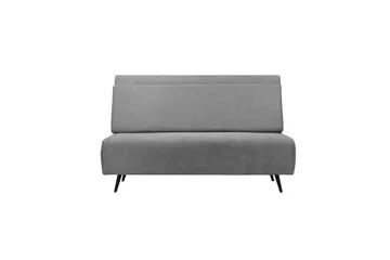 Sjeselong Mallory Antrasitt, Lin stoff/metall/tre - Antrasitt, Lin stoff/metall/tre - Møbler - Sofaer - Sovesofaer