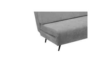 Sjeselong Mallory Antrasitt, Lin stoff/metall/tre - Antrasitt, Lin stoff/metall/tre - Møbler - Sofaer - Sovesofaer