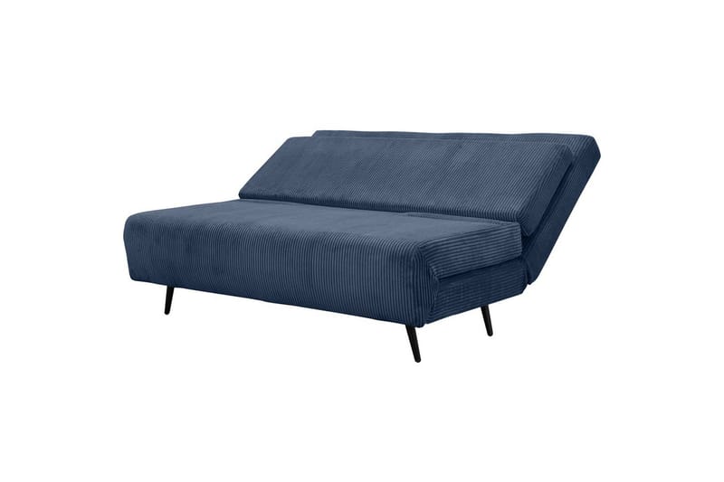 Sjeselong Mallory Blå, Cordfløyel/Metall/Tre - Blå, Cordfløyel/Metall/Tre - Møbler - Sofaer - Sovesofaer