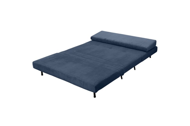 Sjeselong Mallory Blå, Cordfløyel/Metall/Tre - Blå, Cordfløyel/Metall/Tre - Møbler - Sofaer - Sovesofaer
