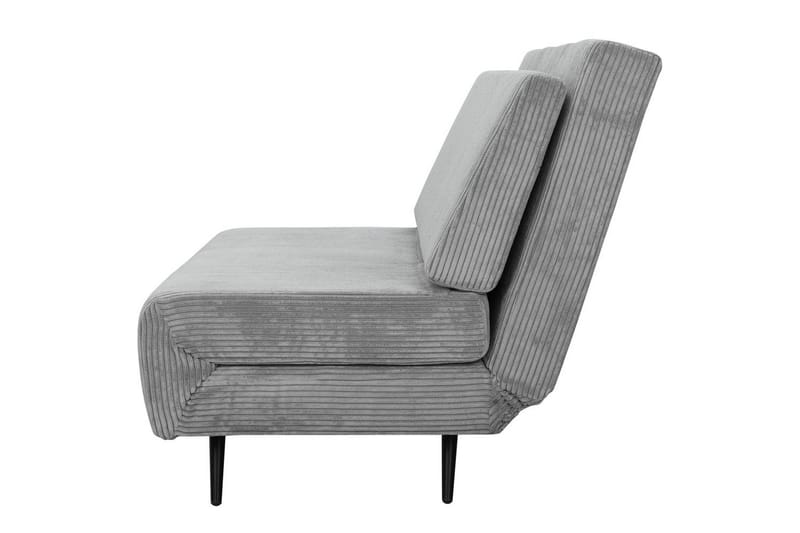 Sjeselong Mallory Grå, Cordfløyel/Metall/Tre - Grå, Cordfløyel/Metall/Tre - Møbler - Sofaer - Sovesofaer