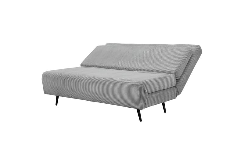 Sjeselong Mallory Grå, Cordfløyel/Metall/Tre - Grå, Cordfløyel/Metall/Tre - Møbler - Sofaer - Sovesofaer