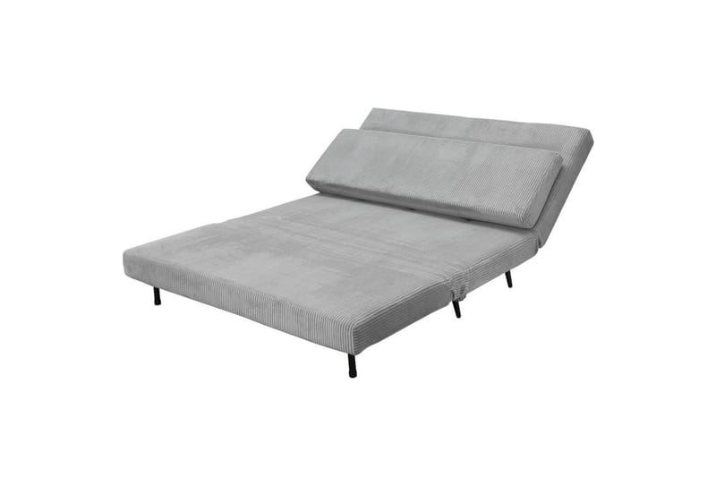 Sjeselong Mallory Grå, Cordfløyel/Metall/Tre - Grå, Cordfløyel/Metall/Tre - Møbler - Sofaer - Sovesofaer