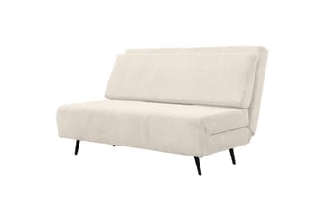 Sjeselong Mallory Krem, Cordfløyel/Metall/Tre