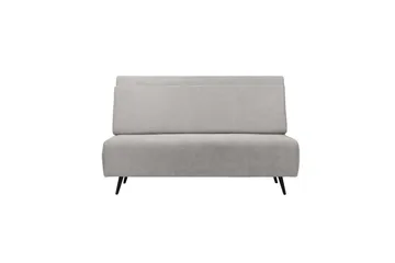 Sjeselong Mallory Lys grå, Lin stoff/metall/tre - Lys grå, Lin stoff/metall/tre - Møbler - Sofaer - Sovesofaer