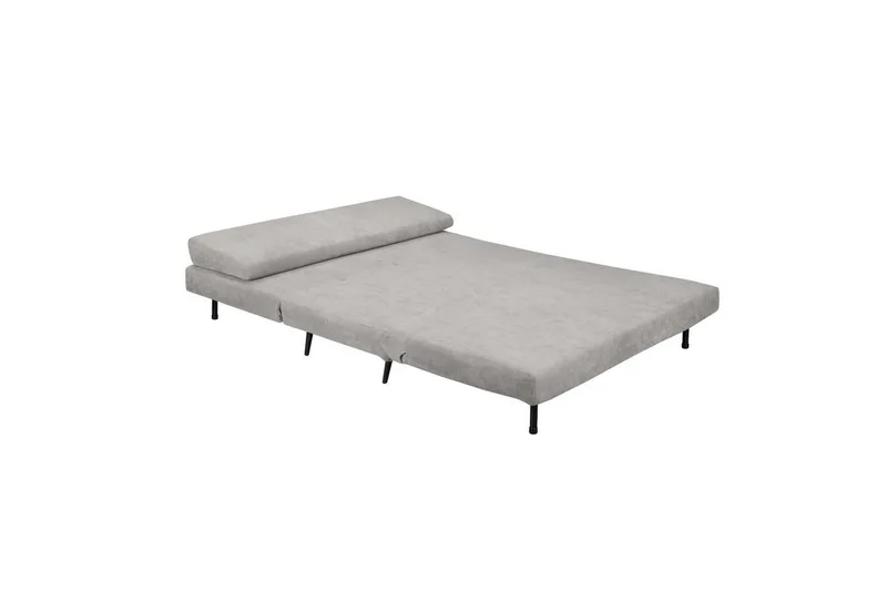 Sjeselong Mallory Lys grå, Lin stoff/metall/tre - Lys grå, Lin stoff/metall/tre - Møbler - Sofaer - Sovesofaer