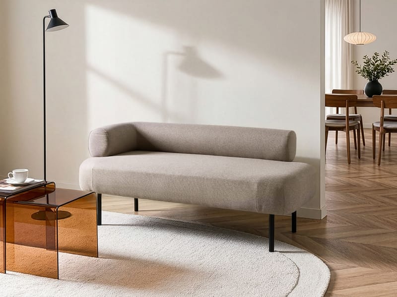 Sjeselong Mirmande venstrevendt - Taupe - Møbler - Sofaer - Dagsenger