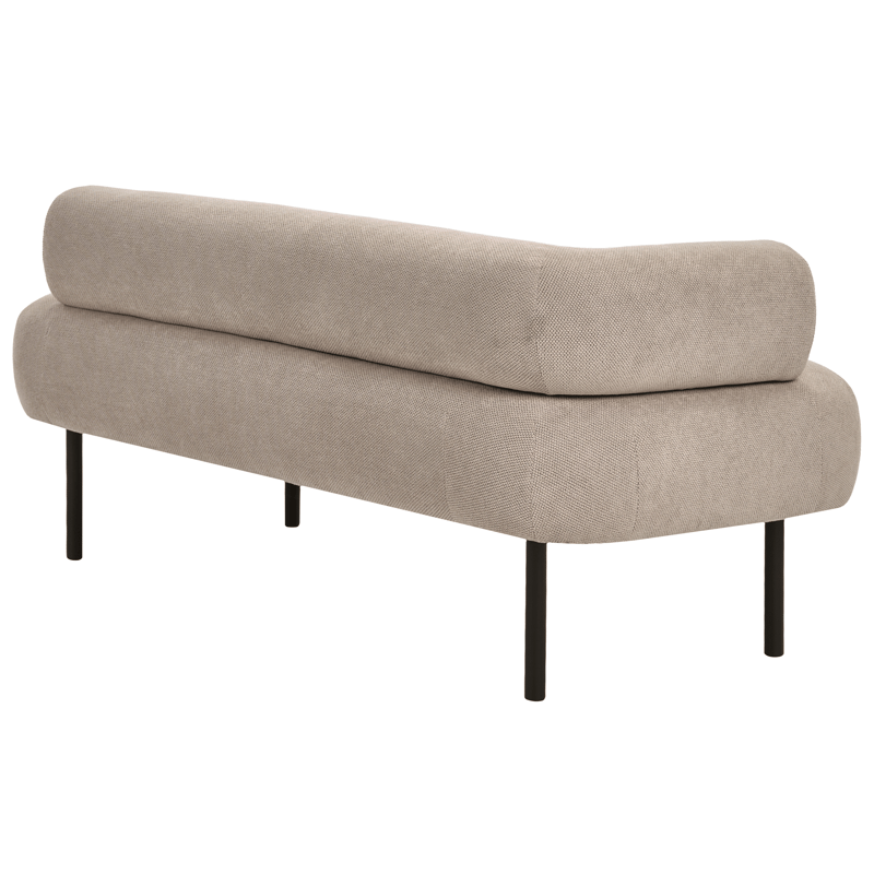 Sjeselong Mirmande venstrevendt - Taupe - Møbler - Sofaer - Dagsenger