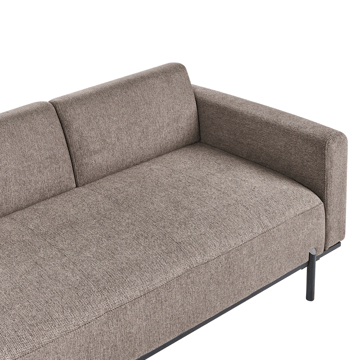 Sjeselong Savasse - Lysebrun - Møbler - Sofaer - Dagsenger