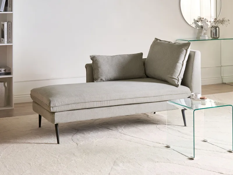 Sjeselong Yerres - Grå - Møbler - Sofaer - Dagsenger