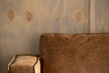 Akron 2,5-seter Sofa Bonded Lær - Brun - Møbler - Sofaer - Skinnsofaer