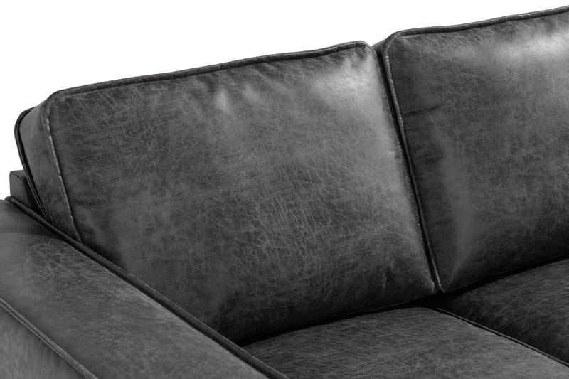 Akron 2-seter Sofa Bonded Lær - Mørkegrå - Møbler - Sofaer - Skinnsofaer