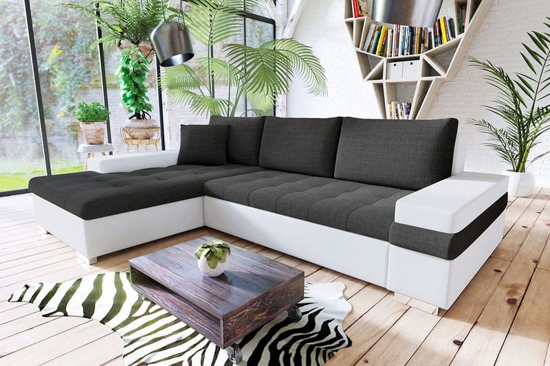 Bangkok Divansovesofa 274x182x83 cm - Møbler - Sofaer - Skinnsofaer