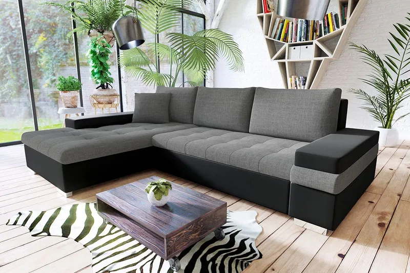 Bangkok Divansovesofa 274x182x83 cm - Møbler - Sofaer - Skinnsofaer