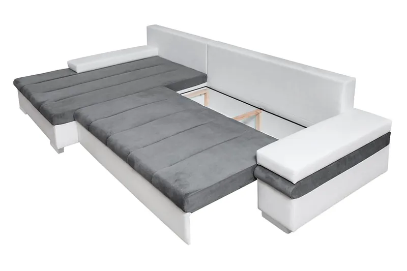 Bangkok Divansovesofa 310x175x83 cm - Møbler - Sofaer - Skinnsofaer