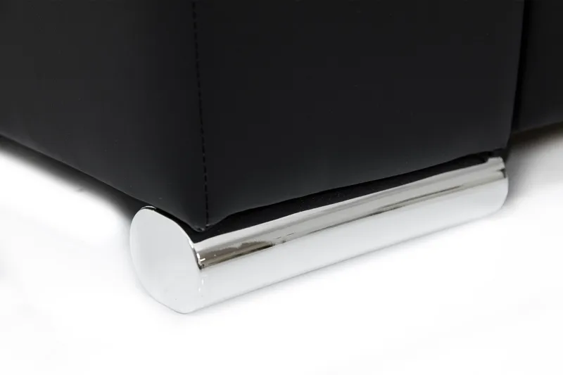 Camior Divansovesofa 4-seter Venstre Kunstlær - Beige/Brun - Møbler - Sofaer - Skinnsofaer